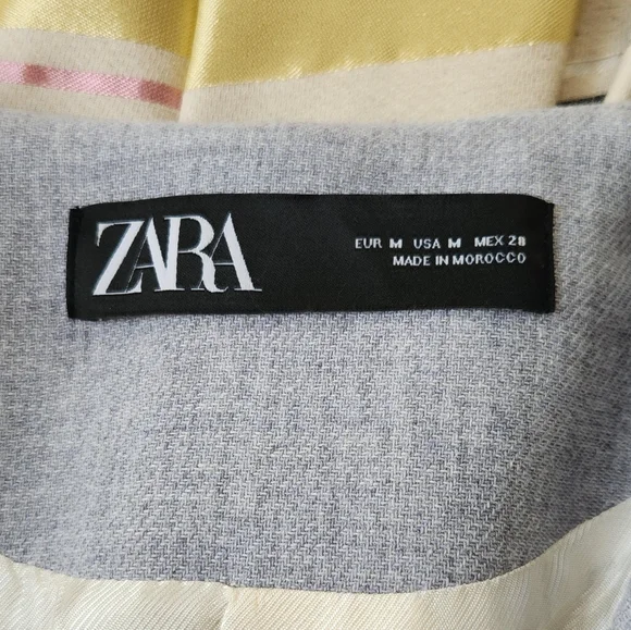 ZARA jacket Grey in size M - Picture 5 of 6